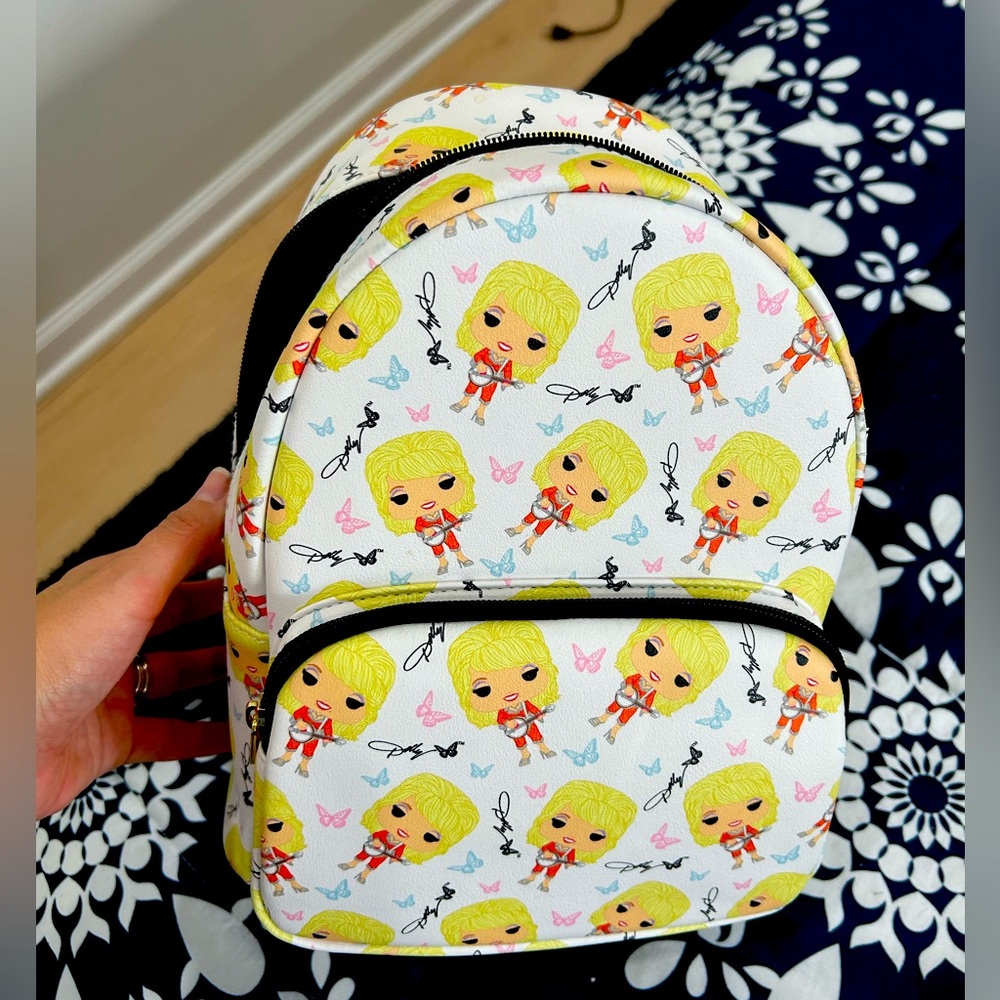 Dolly Parton funko mini backpack